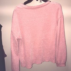Pink sweater